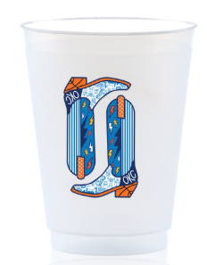 Thunder Boots Frosted Cups