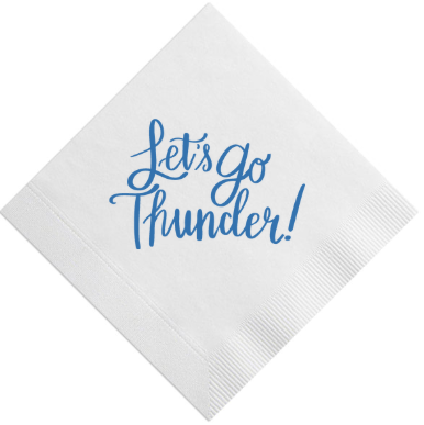 Thunder White Napkins