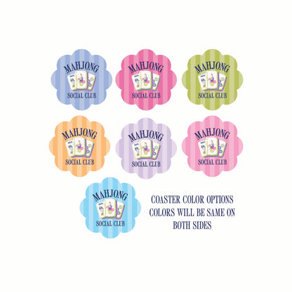 Mahjong Coasters (set of 4)
